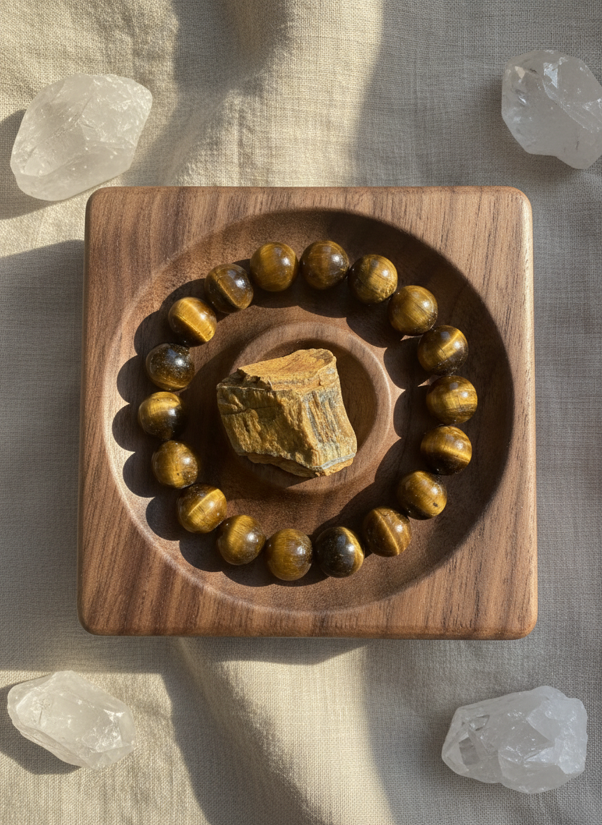 Courage | Tiger’s Eye Bracelet