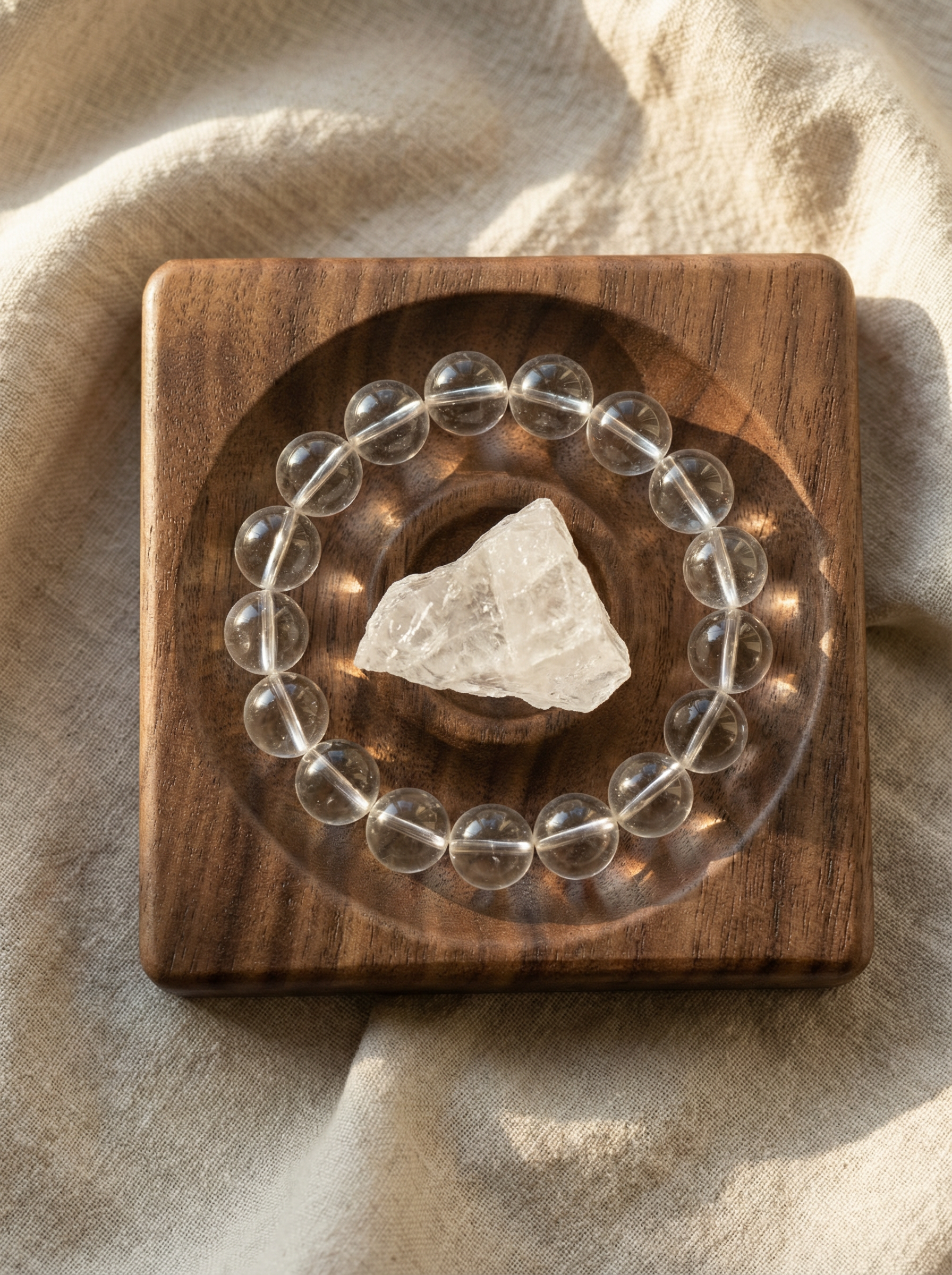 Pure Heart - Clear Quartz