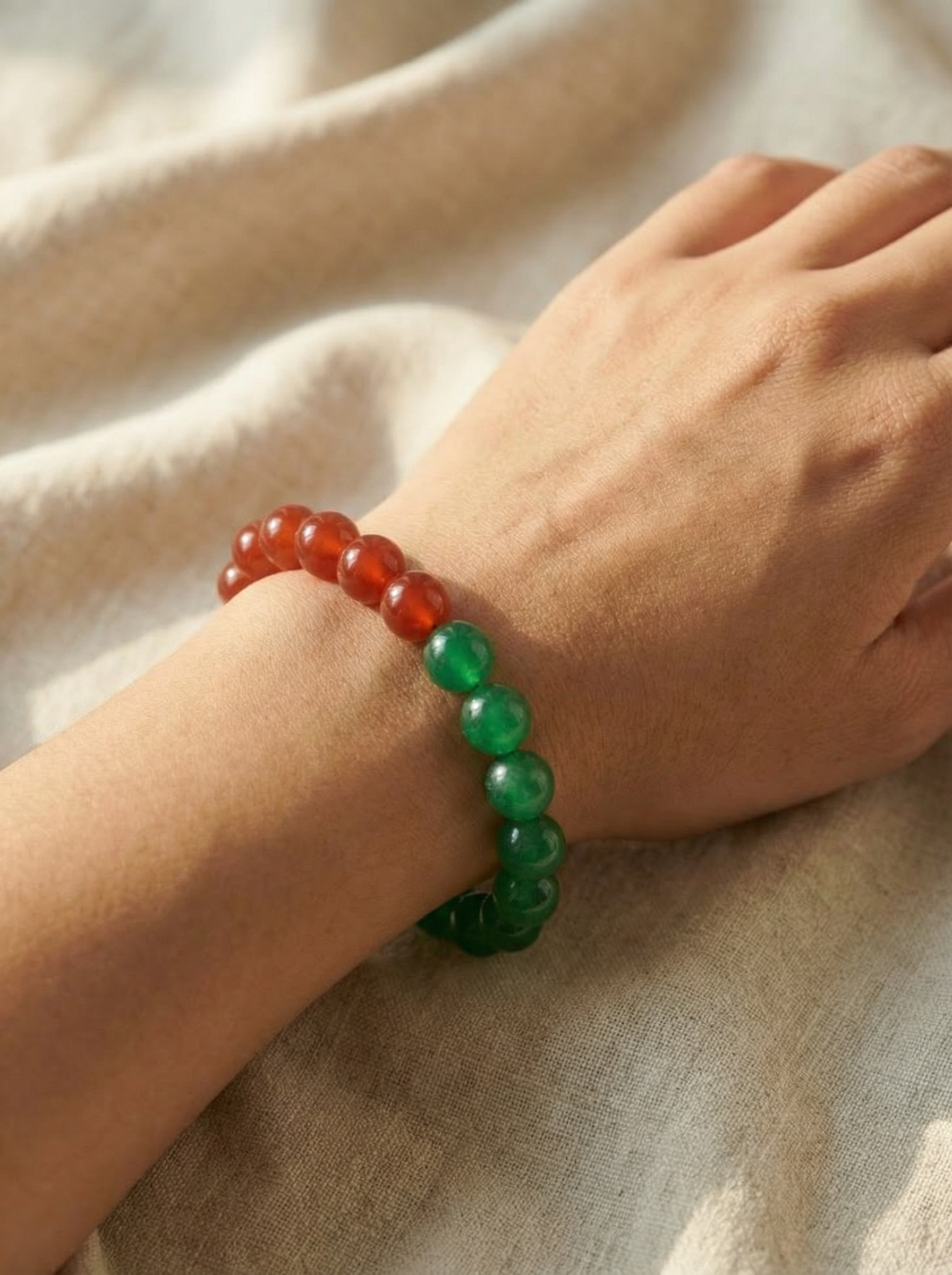 Dawn Breaker - South Red Agate × Green Agate