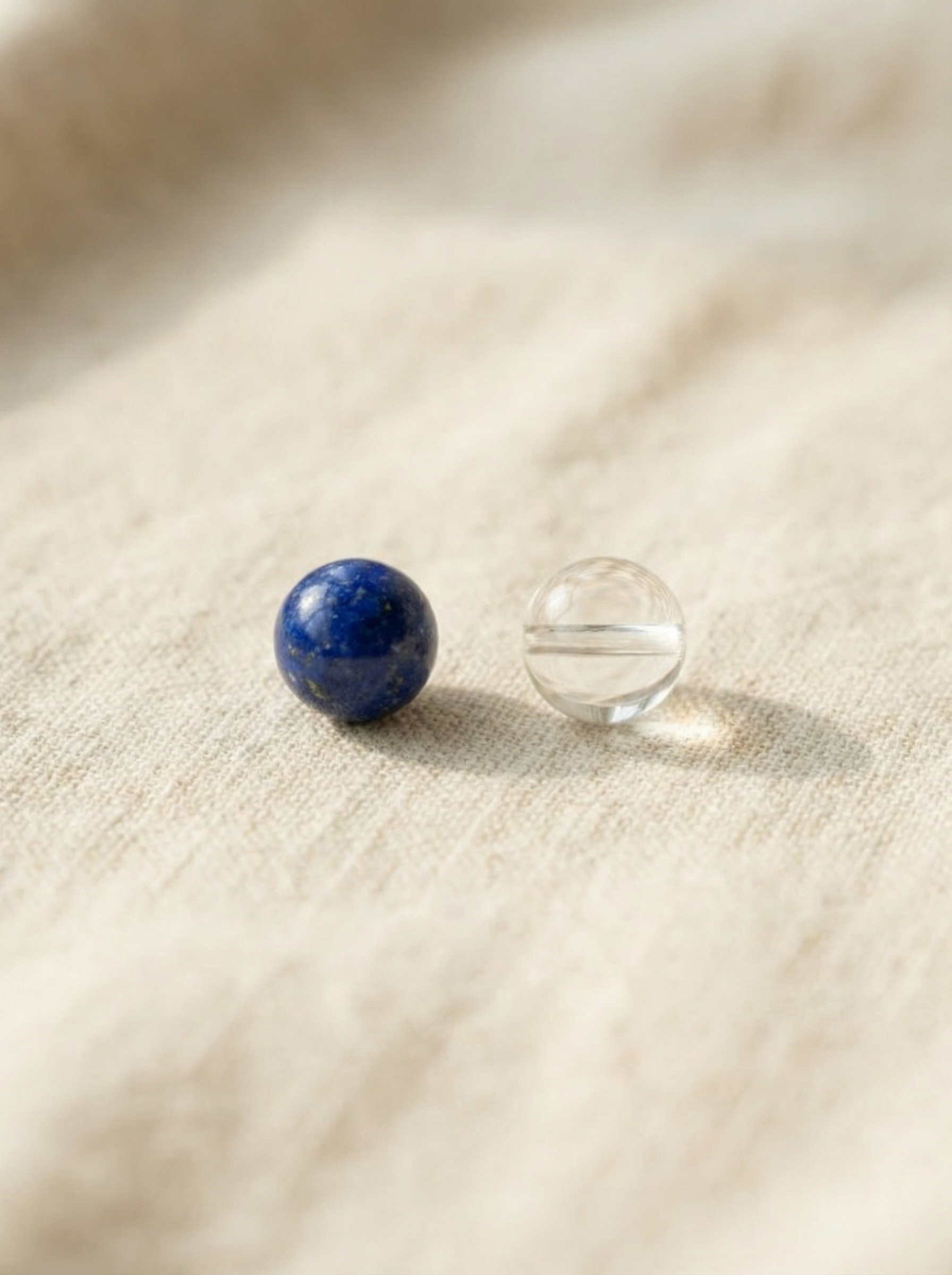 Crystal Clear Realm - Clear Quartz × Lazurite