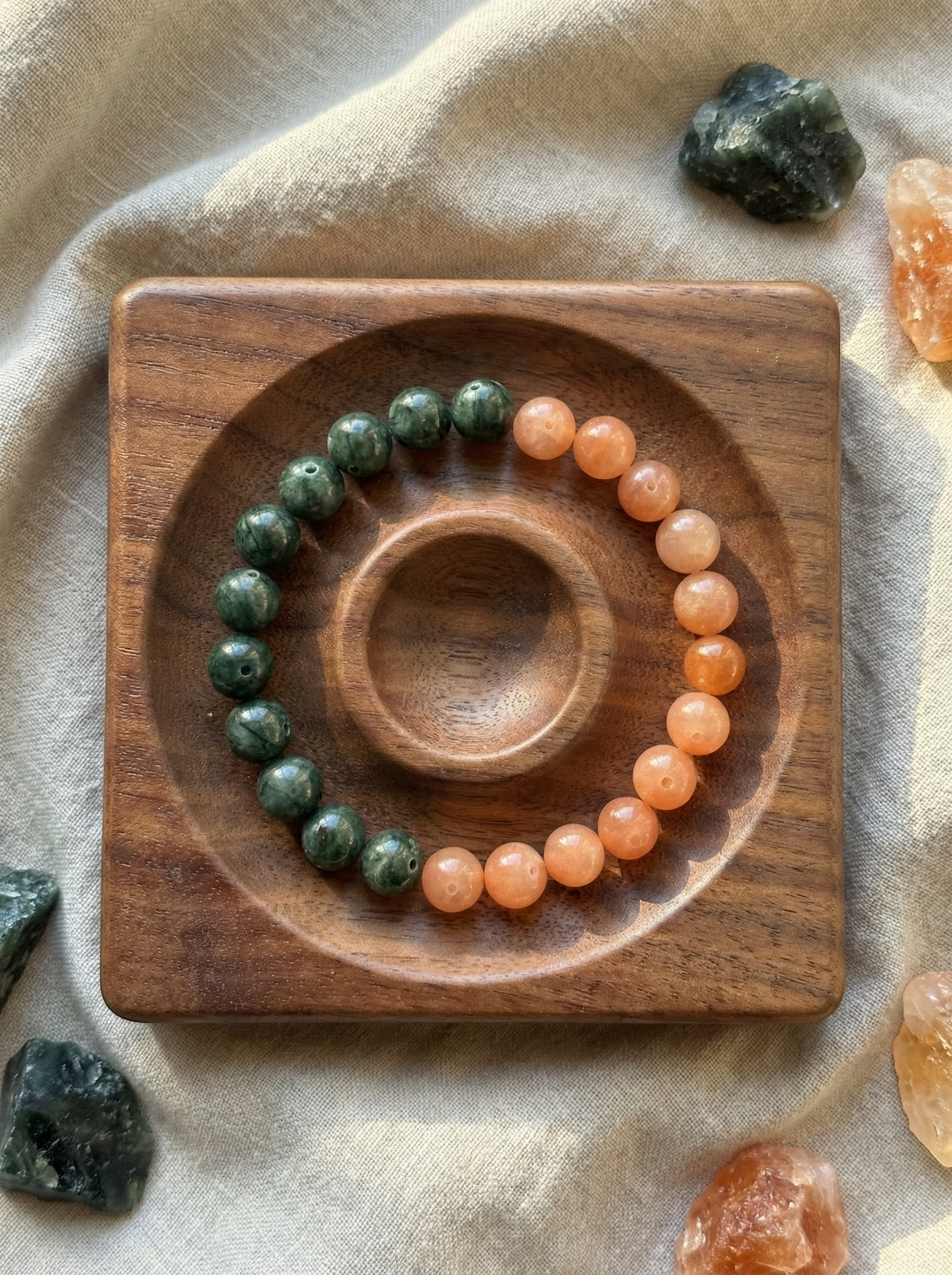 Dawn Breaker - Sunstone × Green Jade