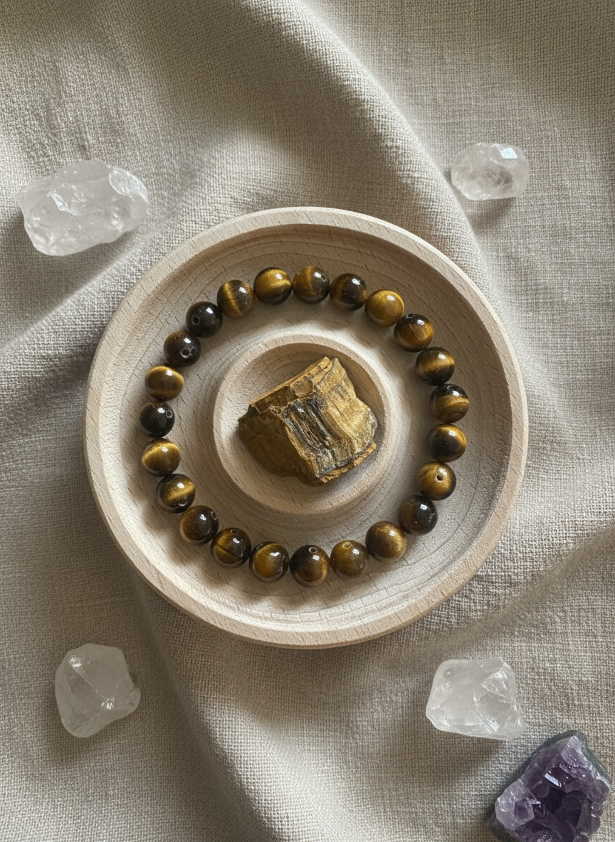 Courage | Tiger’s Eye Bracelet