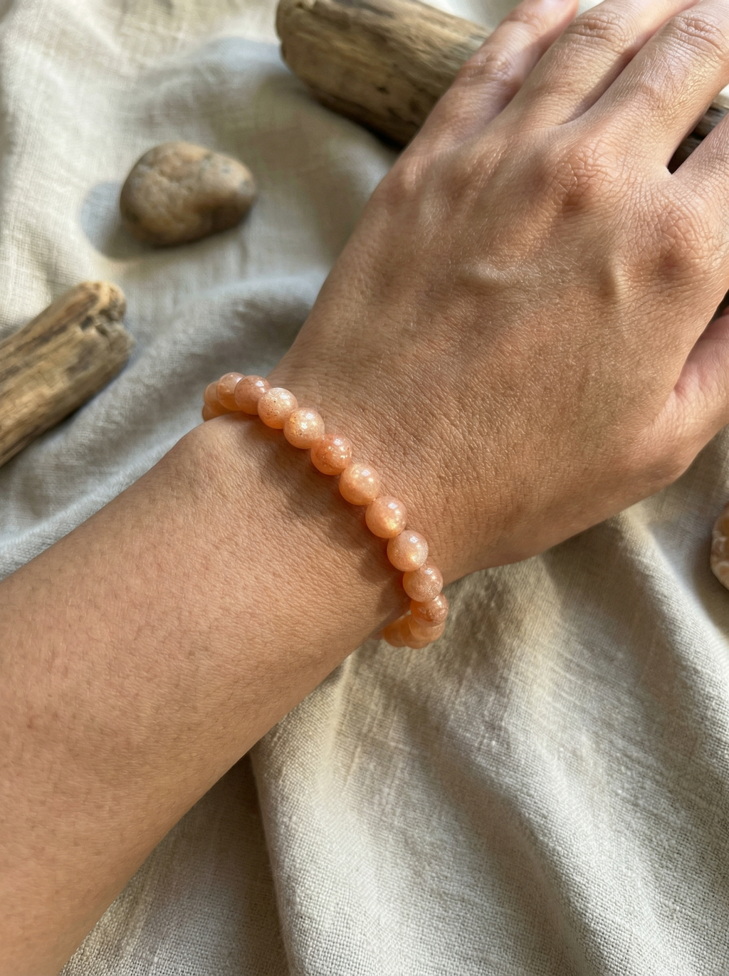 Solar Spark | Sunstone Bracelet