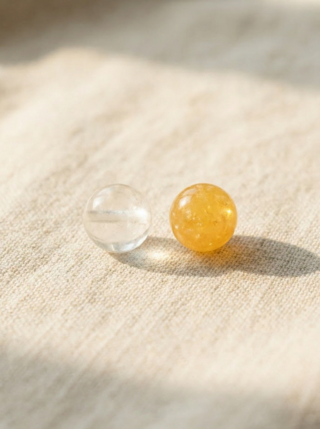 Earthly Abundance | Yellow Chalcedony × White Jade Bracelet